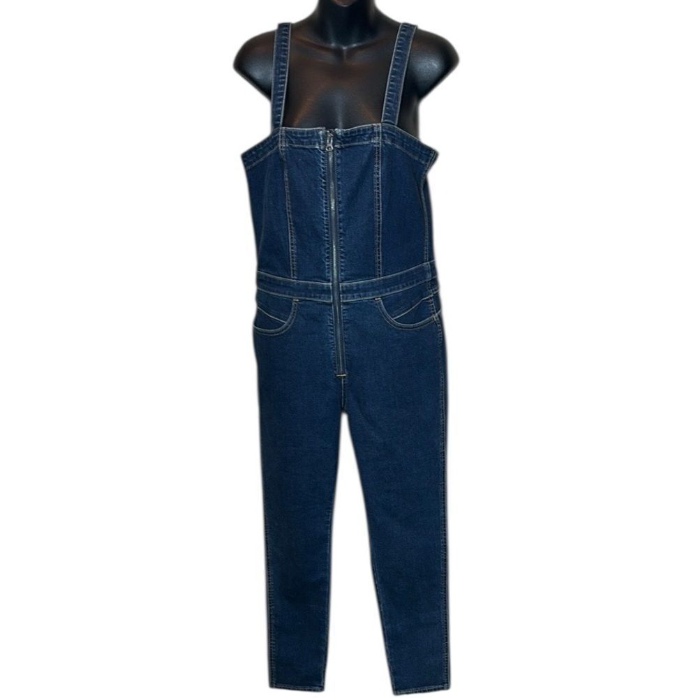 Levi’s women’s 27‎ revelry shaping overalls zipper front